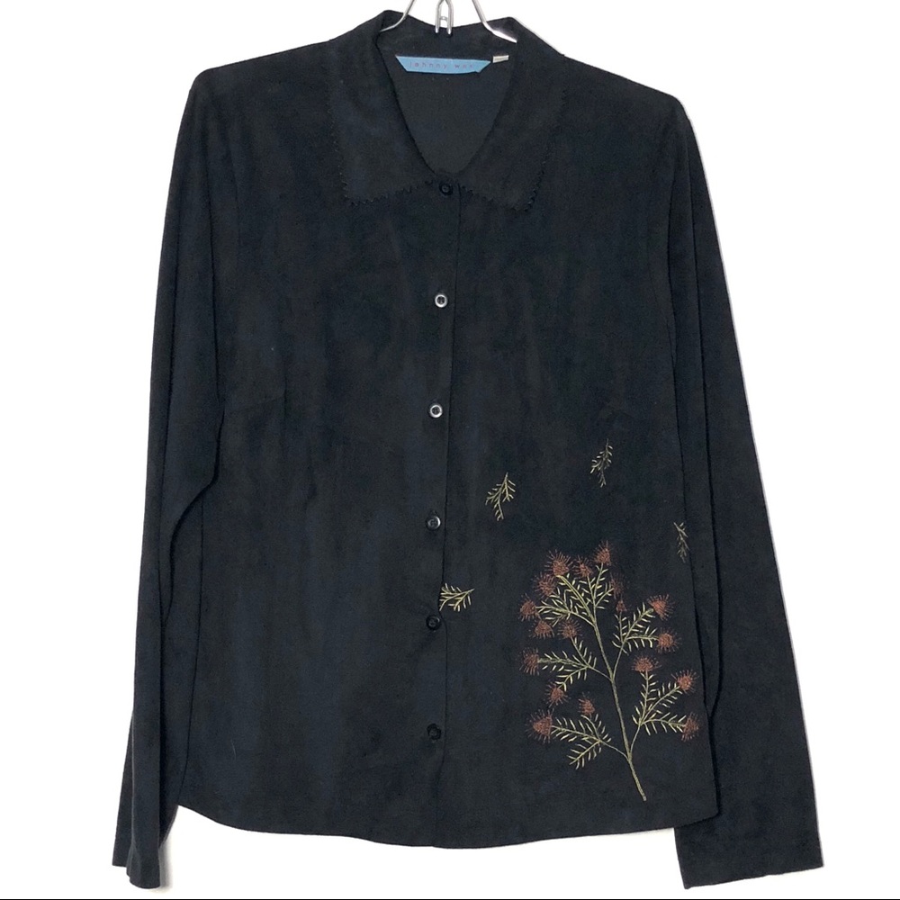 Johnny Was | Embroidered Button Down Vintage